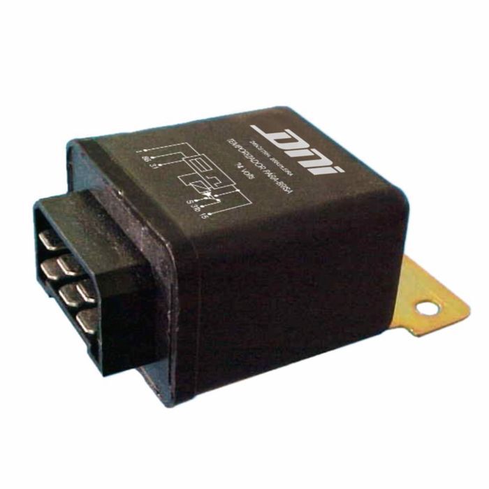 DNI0822 24V - RELE LIMP. P/ BRISA COM LAVAGEM MB 24V 6 TERMINAIS - PC