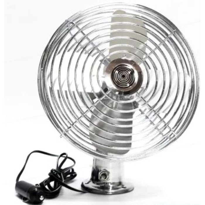 ISO14V009 12V - VENTILADOR METALICO 12V UNIVERSAL REFORCADO DIAMETRO 180 MM (EMB. COM01 PECA- VALOR UNITARIO) - PC