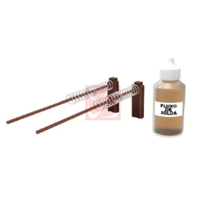 EA-BX-220-CL-12V - ESCOVA ALTERNADOR BOSCH-WAPSA RANAULT - JG