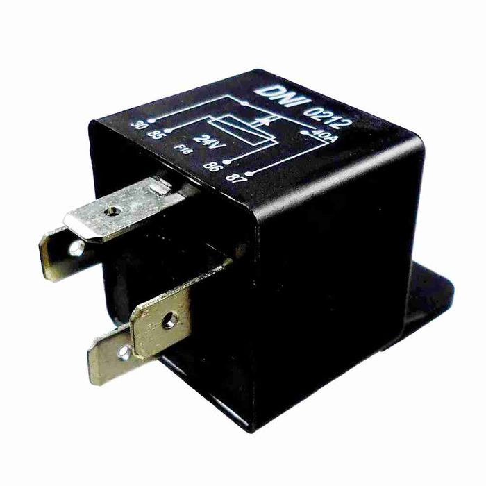DNI0212 24V - RELE AUX. 40A 24V 4 TERMINAL UNIV. USO GERAL  - PC