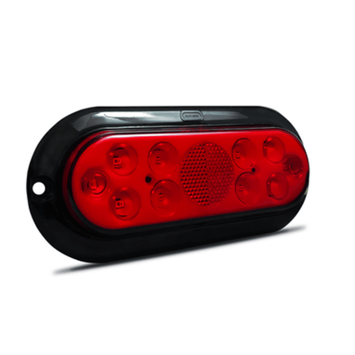 ISO20001 VM 12V - LANTERNA TRASEIRA TOP CARRETINHA - VERMELHA 12V - PC