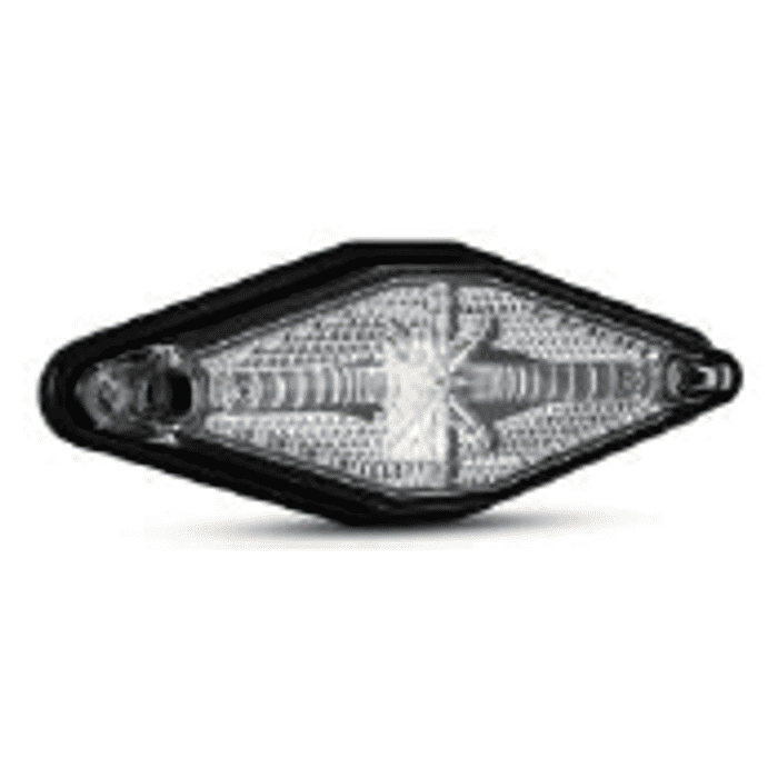 ISO20067 CR 12/24V - LANTERNA LATERAL TOP - CRISTAL 12/24V - SEM SUPORTE - PC