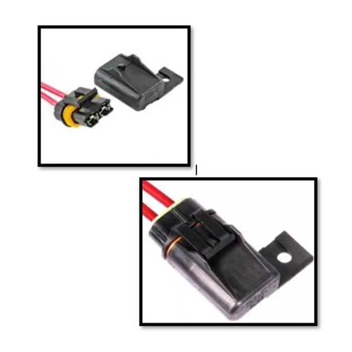 C302.8542 - CHIC.2 VIAS - PORTA FUSIVEL COM TAMPA FIO 4MM - PC