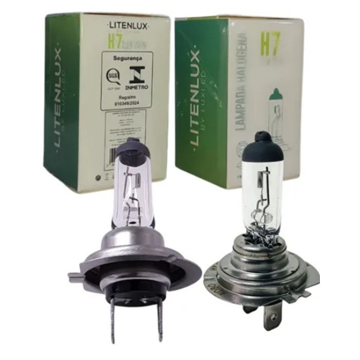 ISO14LX972 H7 24V - LAMPADA FAROL H7 24V 70W HALOGENA (EMB. COM 10 PECAS - VALOR UNITARIO) - PC