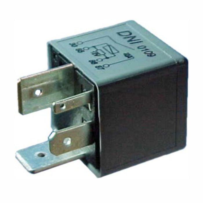 DNI0109 12V - RELE BOMBA COMBUSTIVEL VW/ AUDI (4 TERM. 2 LARGOS 1 NORMAL 1 PEQ) INJEÇAO 12V - PC