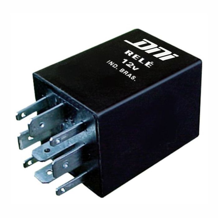 DNI0359 12V - RELE TEMPORIZADOR VD ELETR. GOL/ PAR/ SAV 2006 12V 9 TERM. - PC