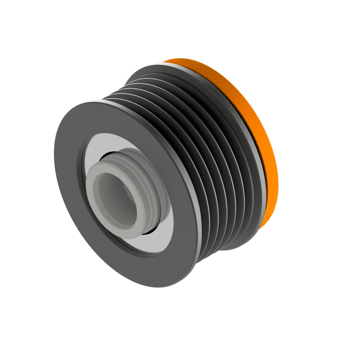 77.1052.0 - POLIA RODA LIVRE FIAT DUCATO/ IVECO DAILY/ PEUGEOT BOXER/ CITROEN JUMPER   - PC