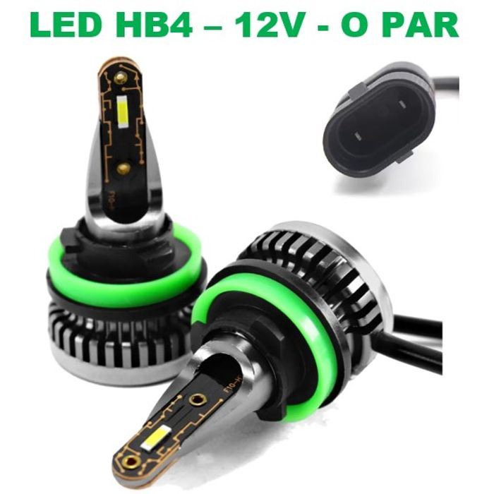ISO14LFR8 HB4 12V - KIT LAMPADA LED 12V R8- HB4 42W 30000LM 6500K (EMB. COM 02 PC- VALOR DO PAR) - KIT