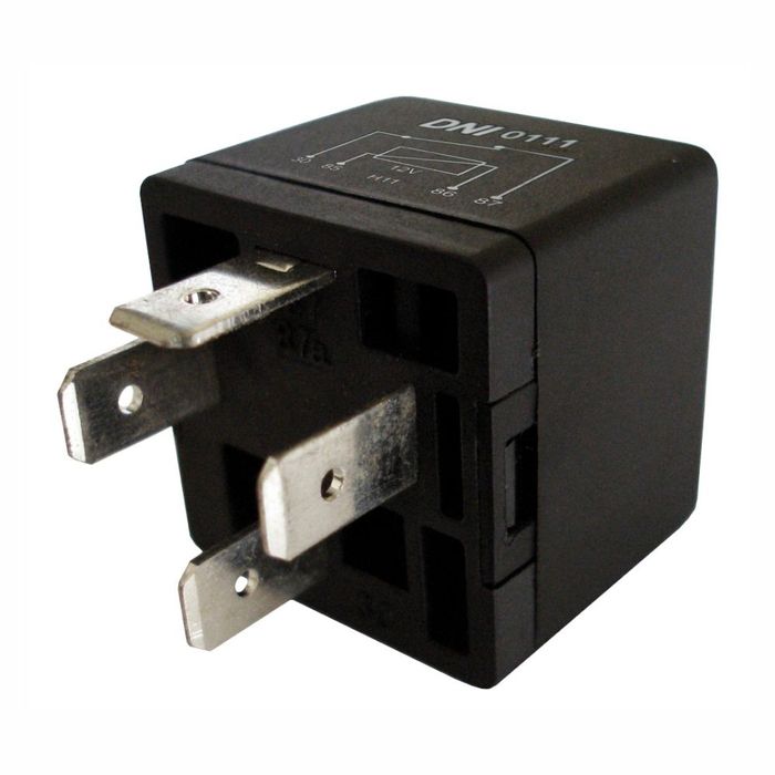 DNI0111 12V - RELE AUX. USO GERAL 4 TERM. 12V S/ SUP. 40A - PC