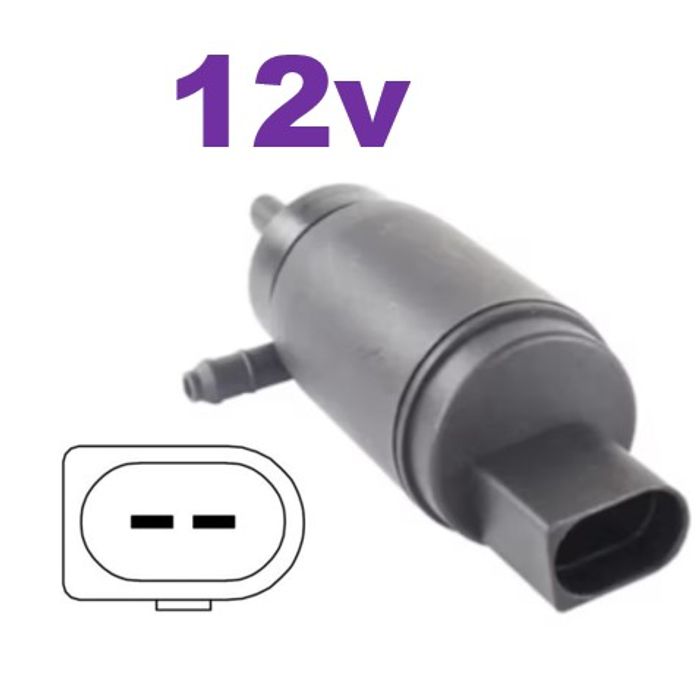 ISO1720609 12V - ELETROBOMBA 12V GOL G5/ GOLF/ AUDI/ PARATI/ 1 SAIDA - PC