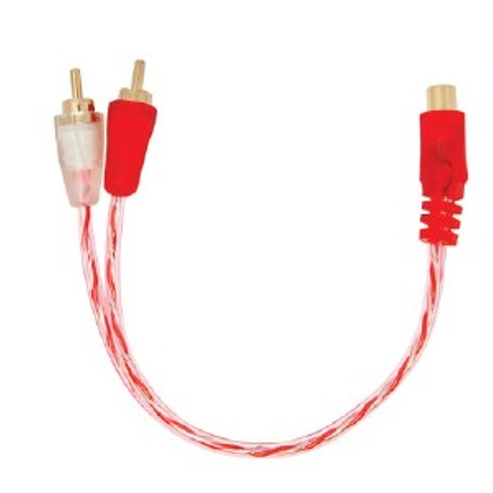 ISO228030 - Y - CABO RCA Y- 2 MACHOS X 1 FEMEA- SILICONADO (EMB. COM 01 PECA- VALOR UNITARIO) - PC