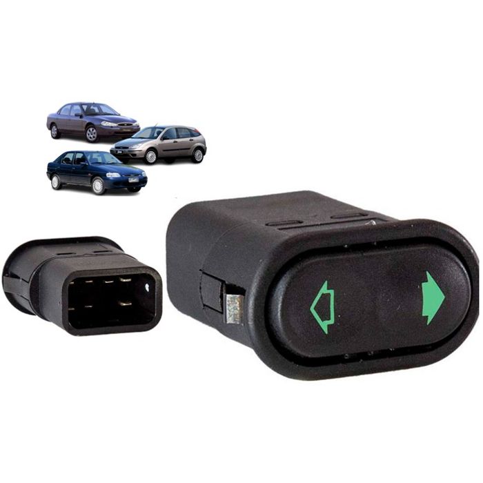 OPN 021104 - INTERRUPTOR VIDRO ELETRICO MONDEO 94/ ESCORT/ WAGON 97 (EMB. COM 01 PECA - VALOR UNITARIO) - PC