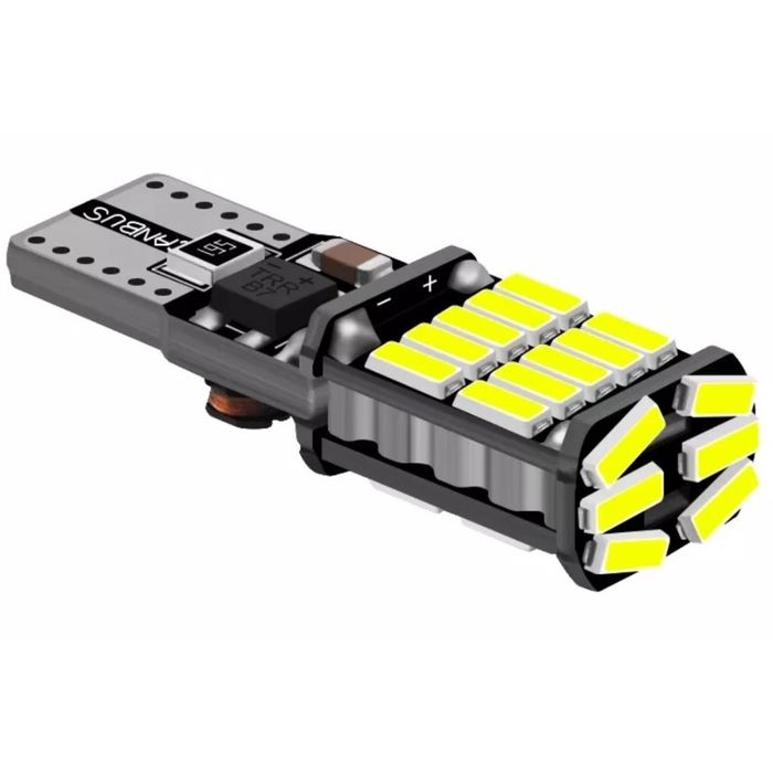 ISO6T1015SMD 12V - LAMPADA PINGO LED 12V T10 SISTEMA INTEGRADO 300 LM 15 LED (EMB. COM 01 PECA - VALOR UNITARIO) - PC