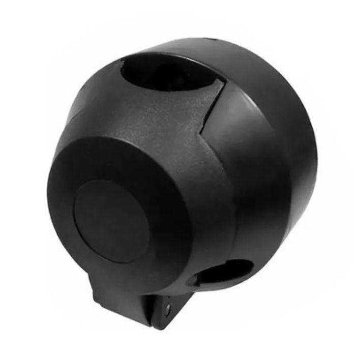 ISO17TC0011A - TOMADA CARRETINHA FEMEA 6 POLOS PRETA POLIETILENO (EMB. COM 01 PECA- VALOR UNITARIO) - PC