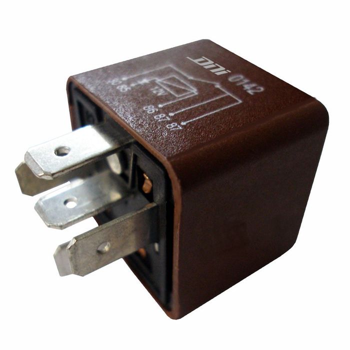 DNI0142 12V - RELE AUX. INJ. FIAT C/ BOBINA POLARIZADA 12V - PC