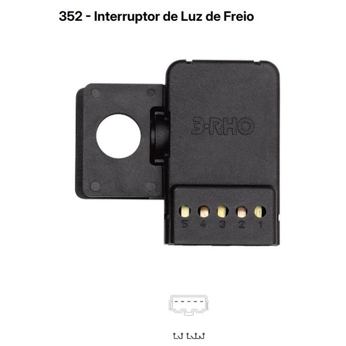 RHO0352 - INT. FREIO FORD/ F250/ F350/ F4000 - UN