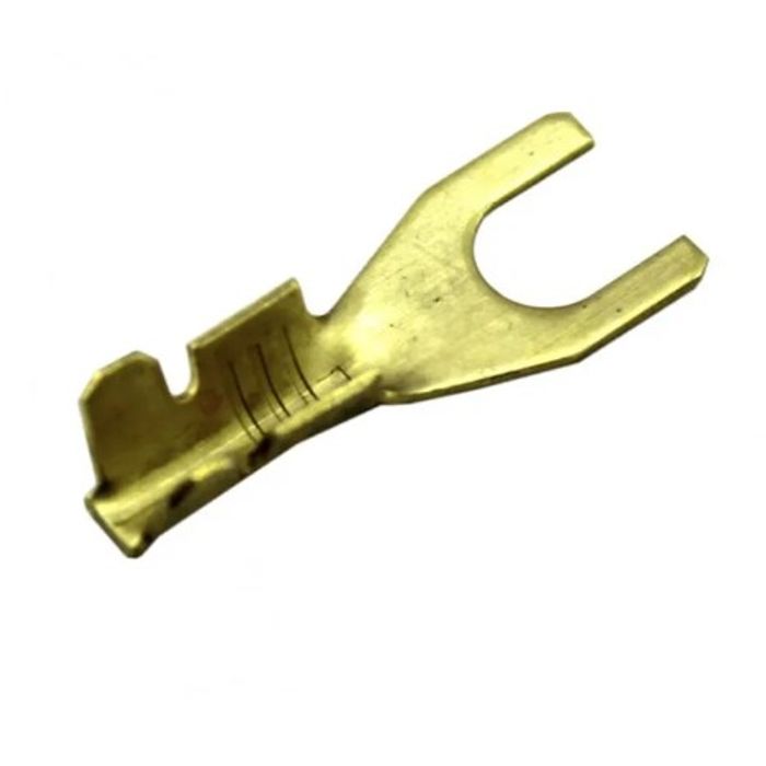 ISO1900016 - TERMINAL GARFO 3/16 COM 100 UNIDADES - VALOR DO CENTO - CT