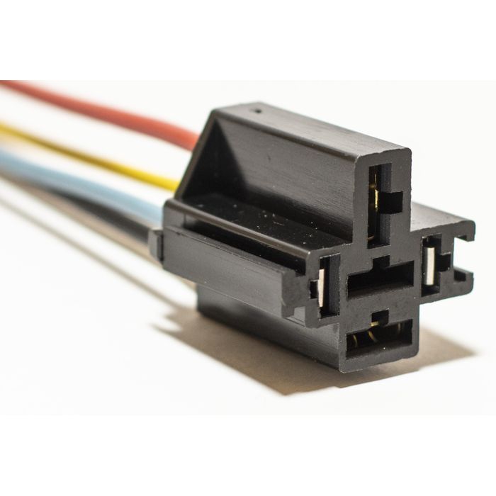 ISO305008 - PORTA RELE 70 AMP 05 VIAS COM 4 FIOS E 2 TERMINAIS GRANDE (EMB. COM 01 PECA - VALOR UNITARIO) - PC