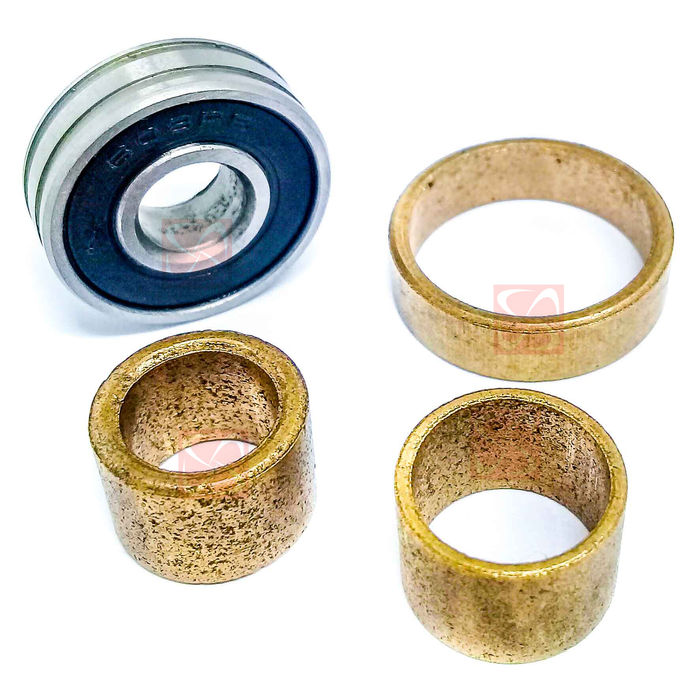 KIT SC1219-STD - KIT BUCHA PARTIDA FIESTA/ KA/ F1000/ RANGER/ FOCUS/ ESTE KIT É COMPOSTO POR: 1 - BUCHA SC3035-STD/ 1 - BUCHA SC2166-STD/ 1 - BUCHA ROLAMENTO REF. 608-2RS/ 1 - BUCHA SC1905-STD - KIT