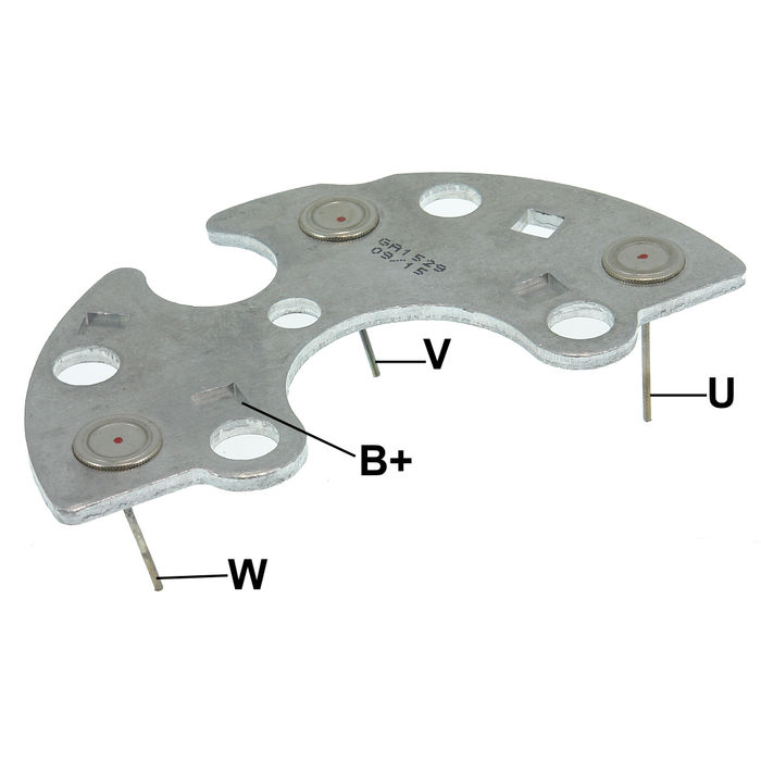 GA1529 - PLACA RETIF. CAMINHOES CARGO C/ MOTOR FORD 6.6 - UN