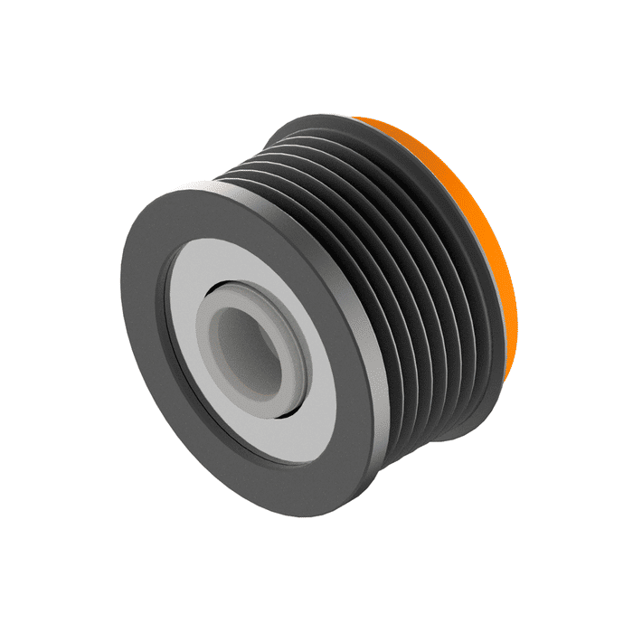 77.1004.0 - POLIA RODA LIVRE ALT BOSCH TOYOTA HILUX ATE 2006/ SW4/ RANGER ( 07 PK HORARIO ) ROSCA M16 - PC