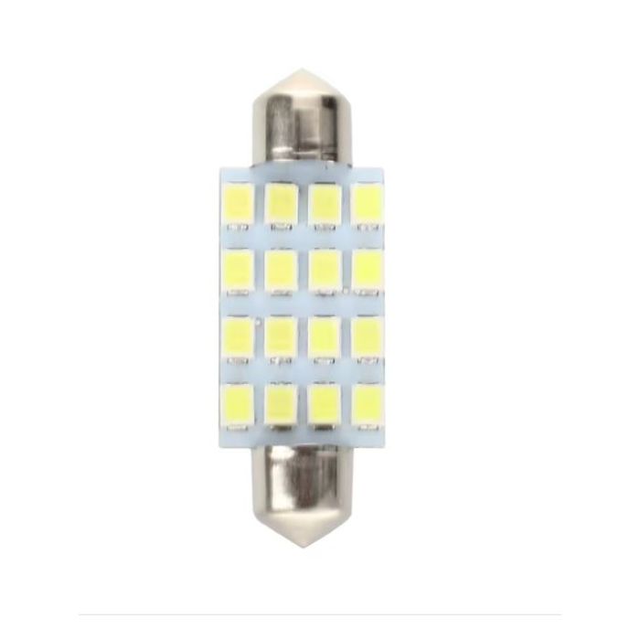 ISO6LTP016 41 12V - LAMPADA TORPEDO LED 16 12V 41MM (EMB. COM 1 PECA- VALOR UNITARIO) - PC