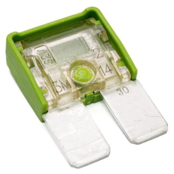 AMS185-30A - FUSIVEL LAMINA MAXI PLUS VERDE 30A - PC
