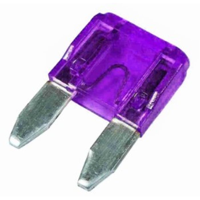 ISO103170-03 - FUSIVEL MINI - 3 AMP - ROXO (EMB. COM 10 PCS - VALOR UNITARIO) - PC
