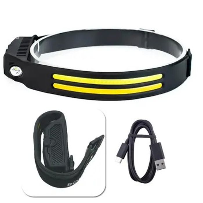 ISO6CB4007 - LANTERNA DE CABECA RECARREGAVEL - USB 4007 (EMB. COM 1 PECA- VALOR UNITARIO) - PC