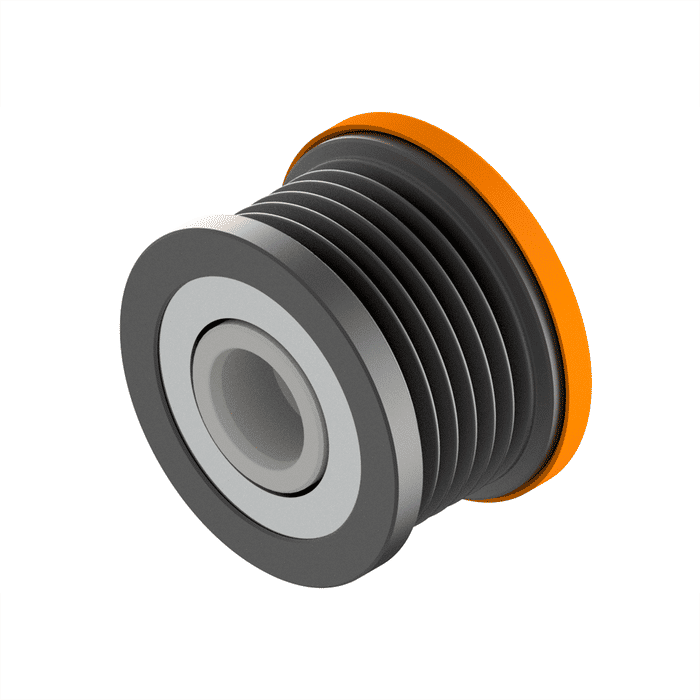 77.1092.0 - POLIA RODA LIVRE ALT FORD KA 1.0 03 CIL. ( 06 PK - HORARIO ) ROSCA M16 - UN