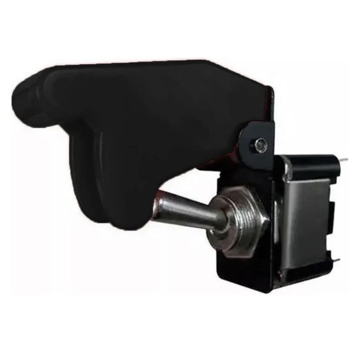 DNI2083 12/24V - CHAVE TIC-TAC TIPO GATILHO CAPA PRETA 2 POSICOES ON/OFF - COMUTADORA - PC