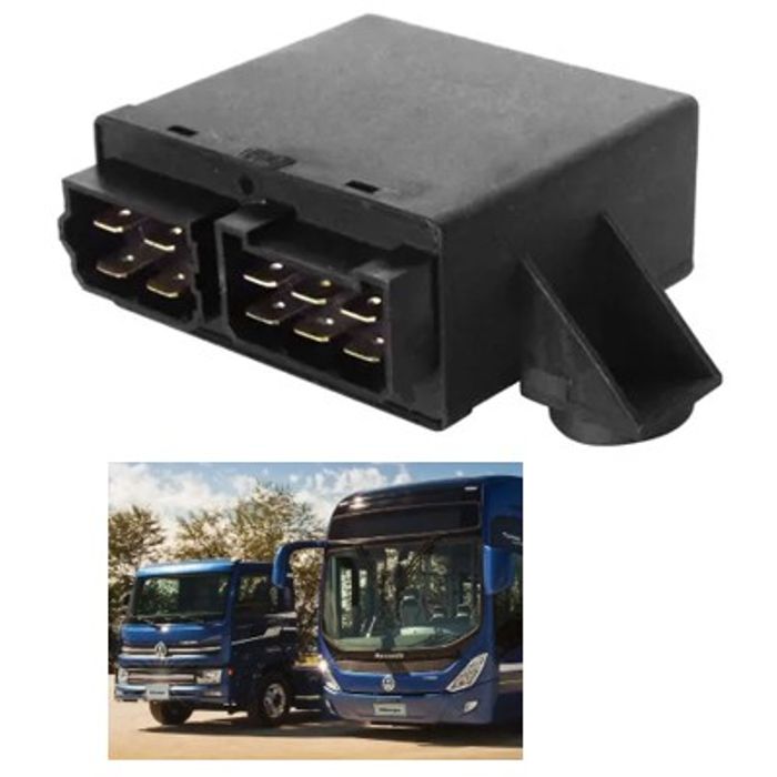 K-5895210 24V - RELE PISCA MERCEDES 10 TERMINAIS 24V CAMINHAO E ONIBUS (EMB. COM 01 PECA - VALOR UNITARIO) - PC