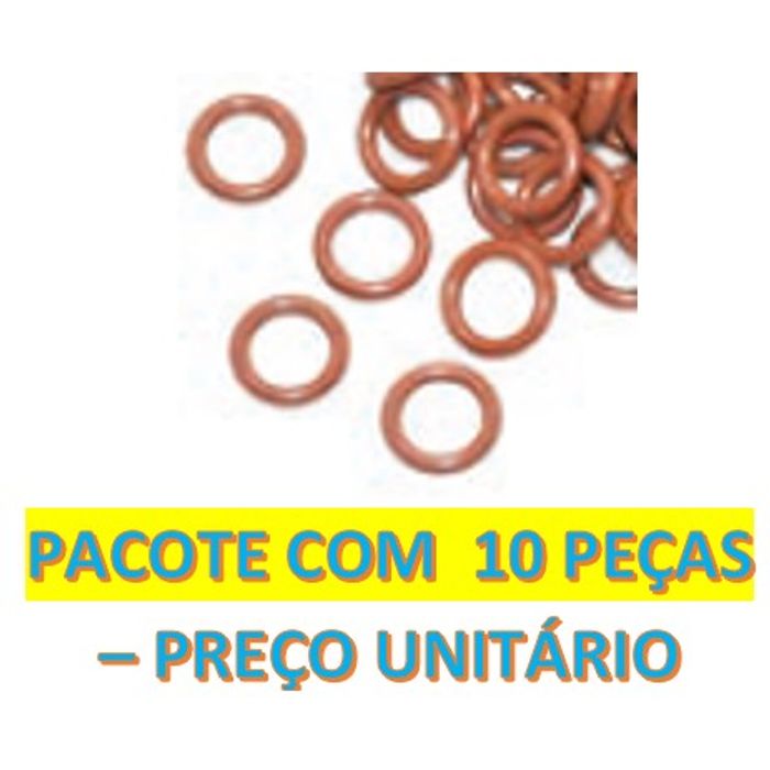 ISO1902366 - ANEL DE VITON PARA BICO INJETOR TOYOTA SISTEMA DENSO- MEDIDA 7,50X2,00 (EMB. 10 PECAS VALOR UNITARIO) - PC