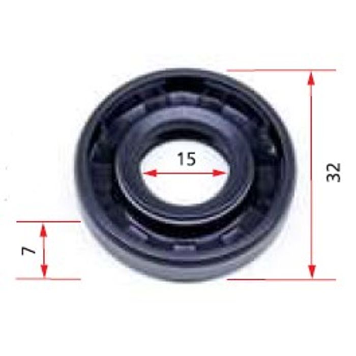 ISO7-3756 - RETENTOR ALTERNADOR/ BOMBA VACUO MANDO/ MITSUBICHI/ IMPORTADO (EMB. COM 01 PECA - VALOR UNITARIO) - PC