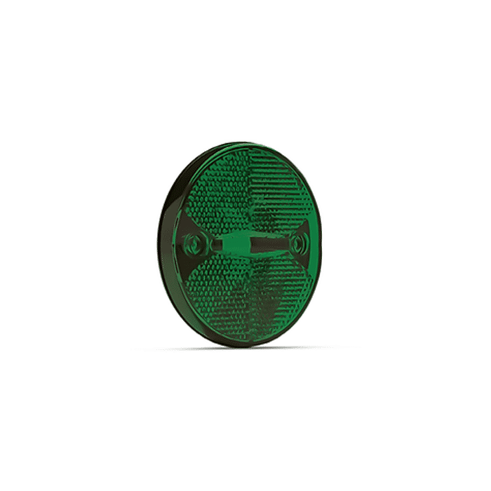 ISO20030 VD 12/24V - LANTERNA LATERAL 85MM - VERDE - SEM SUPORTE - PC