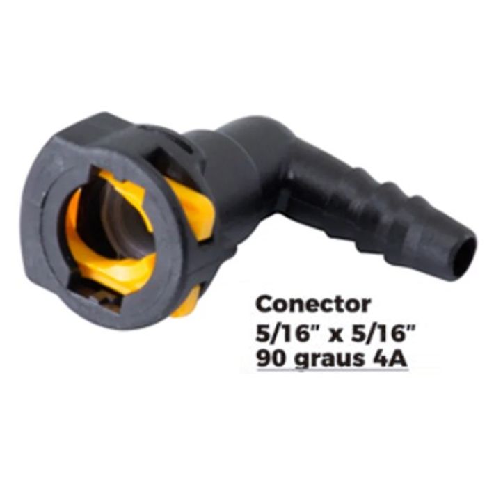 ISO1905642 - CONECTOR 5/16 X 5/16 - 90 GRAU 4A (EMB. COM 01 PECA - VALOR UNITARIO) - PC
