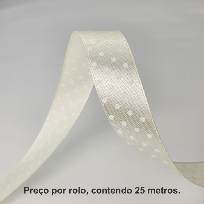 FITA CETIM ESTAMPADA - AMFCE501 PÉROLA