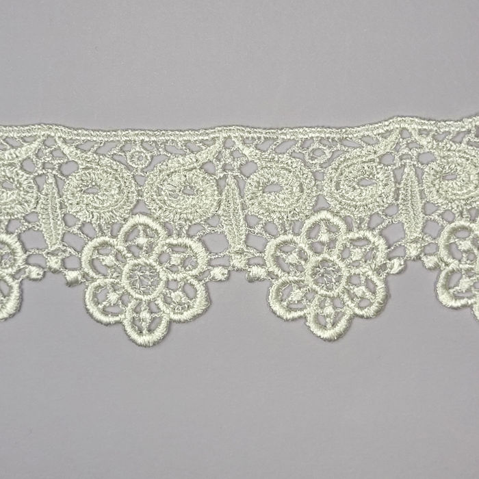 RG 1007 - RENDA GUIPIR BRANCO - PREÇO POR PACOTE