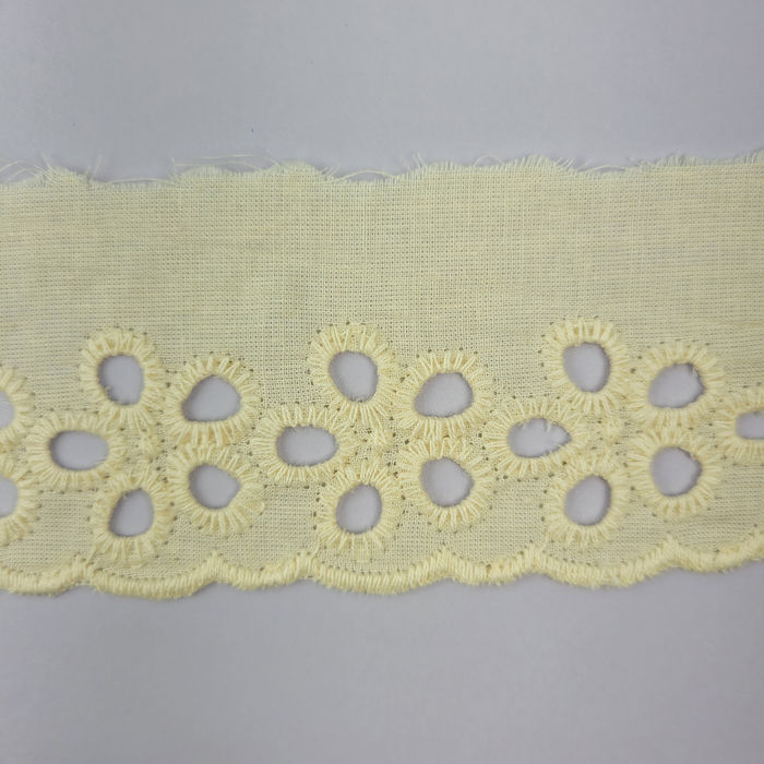 BI 228 - BORDADO INGLÊS OFF WHITE - PREÇO POR PACOTE