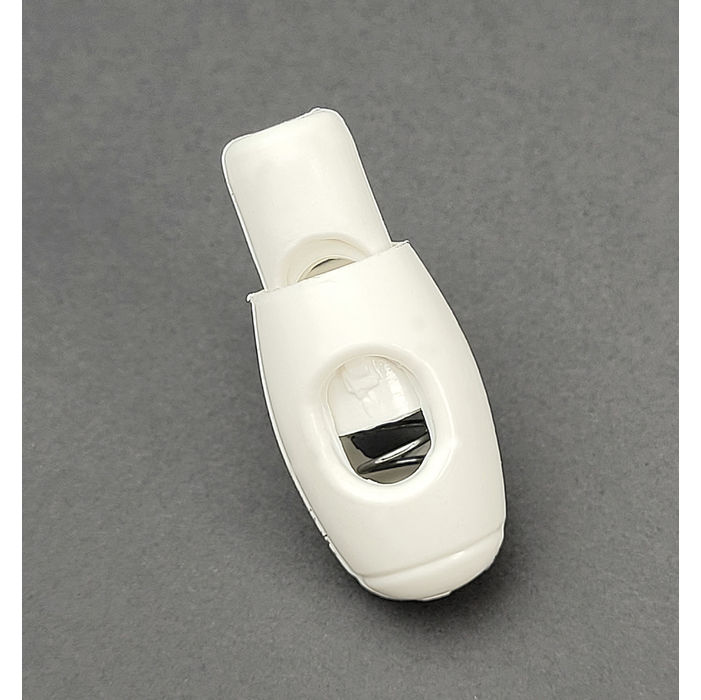 PRO 3261 - PONTEIRA REGULADOR ELÁSTICO BRANCO - PACOTE COM 200 UNIDADES