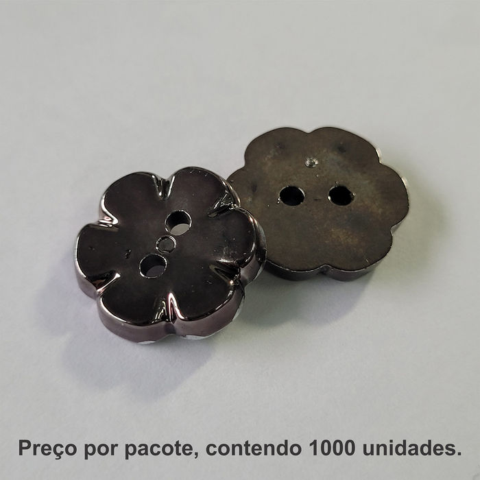 PRO 5041 - BOTÃO CHUMBO - PACOTE COM 1000 UNIDADES