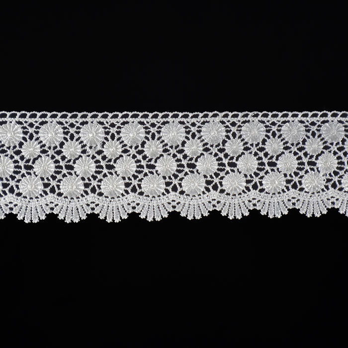 RG 1011 - RENDA GUIPIR BRANCO - PREÇO POR PACOTE