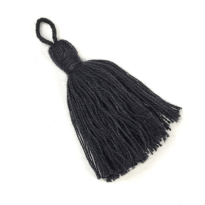 8004- TASSEL PRETO