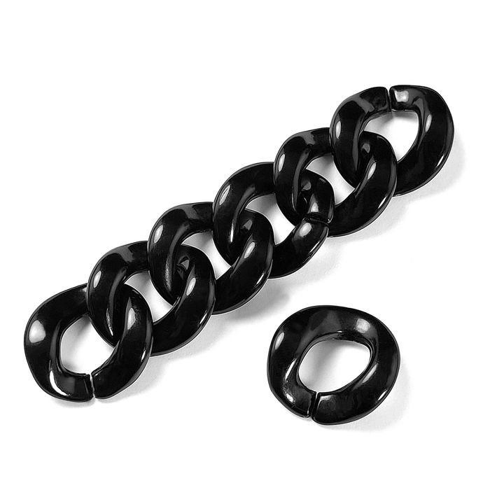 PRO 3262 - CORRENTE INJETADA (PRETO) - PACOTE COM 1000 UNIDADES