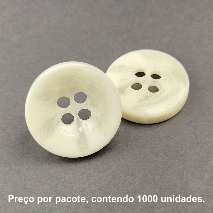 5433 - BOTÃO RAJADO BRILHO - PACOTE COM 1000 UNIDADES