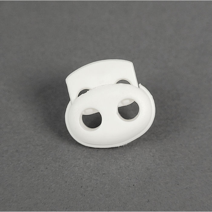 PRO 2030 - PONTEIRA REGULADOR ELÁSTICO BRANCO - PACOTE COM 1000 UNIDADES