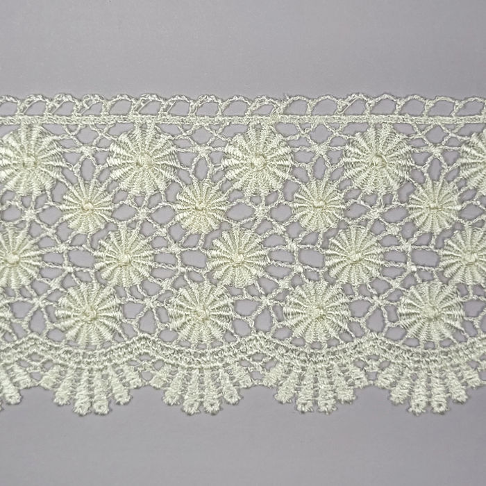 RG 1011 - RENDA GUIPIR BRANCO - PREÇO POR PACOTE