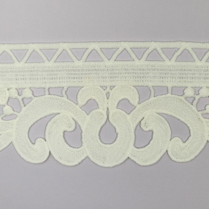 RG 1049 - RENDA GUIPIR BRANCO- PREÇO POR PACOTE