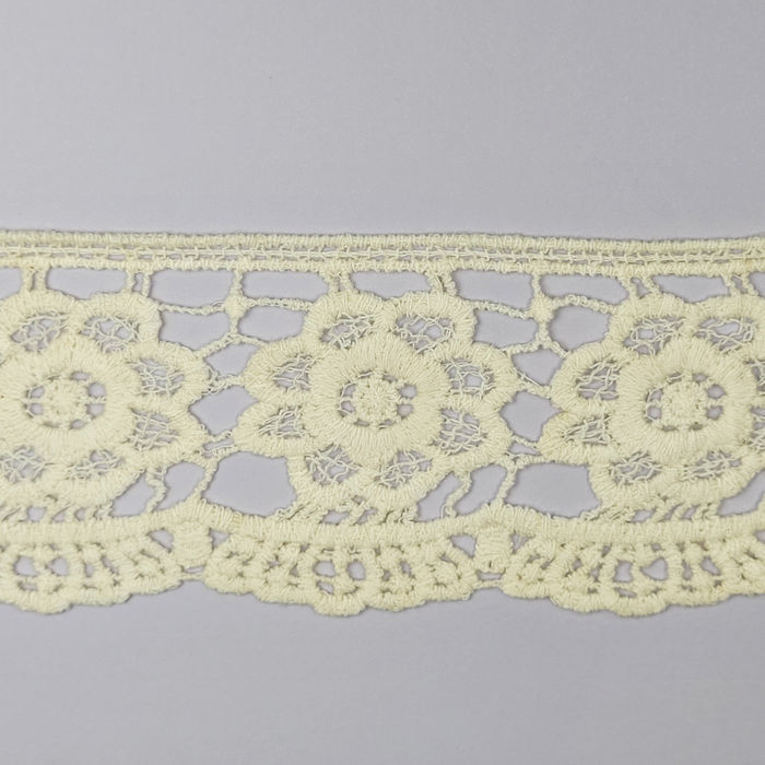 RG 1036 - RENDA GUIPIR OFF WHITE - PREÇO POR PACOTE