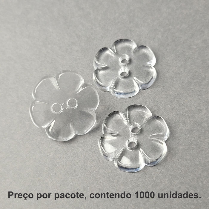 PRO 5041 - BOTÃO CRISTAL - PACOTE COM 1000 UNIDADES
